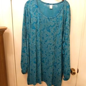 Avenue AveLeisure Ruched Sleeve Top